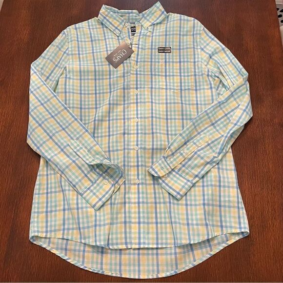 NWT Chaps Button Down Sz L - Picture 1 of 9